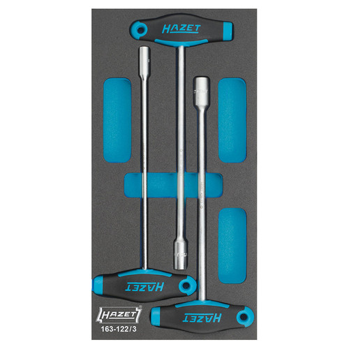 Hazet 163 122 socket - 163-122/3, set,
