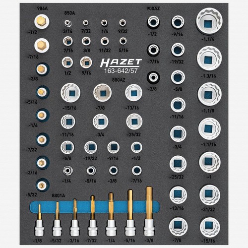 Hazet 163 642 - 163-642/57, 1/4",